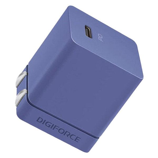 【アウトレット】デジフォース 20W PD 急速充電器 (ネイビーブルー) D0037NB 1個