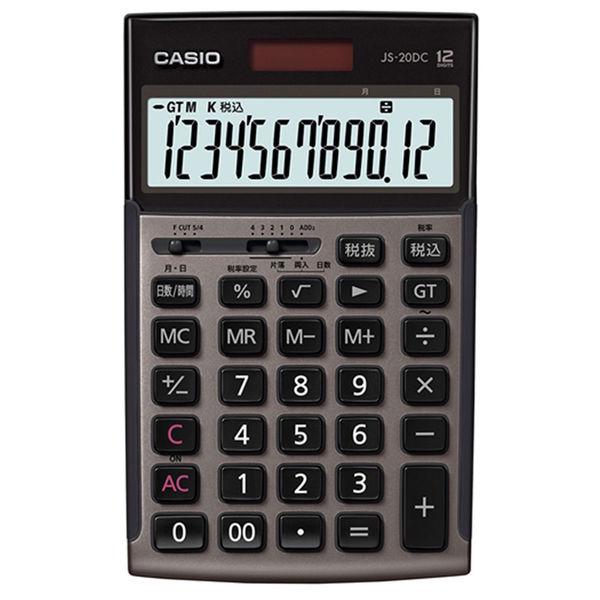 カシオ計算機 カシオ 本格実務電卓 JS-20DC-GB-N 1個