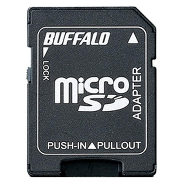 バッファロー microSDカード→SDカード変換アダプター BSCRMSDA 1台