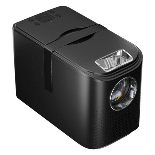 エアリア ミラーレス(直射式投影型)LEDプロジェクター4 BK MS-PJHD04 1台