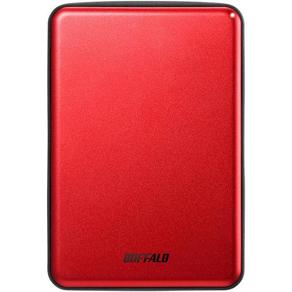 バッファロー USB3.1(Gen.1)対応 アルミ素材＆薄型ポータブルHDD HD-PUS1.0U...