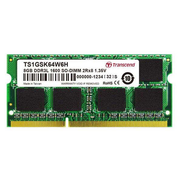 トランセンド 増設メモリ 8GB DDR3Lー1600 PC3Lー12800 SOーDIMM TS1...