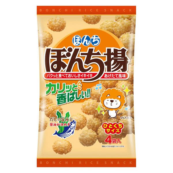 せんべい 小袋 食べきりサイズ ぼんち揚 80g　4パック入 1個