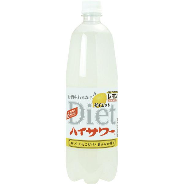 【ワゴンセール】【賞味期限2024/7/29】博水社 ダイエットハイサワー レモン ペット 1L（わ...