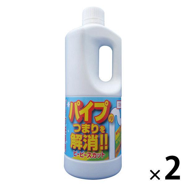 パイプ洗浄剤 ピーピースカット 1kg 2個 和協産業