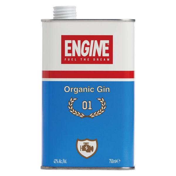 エンジンオイル型ボトル エンジン オーガニックジン 42度 750ml 1本 ジン 正規品 リードオ...