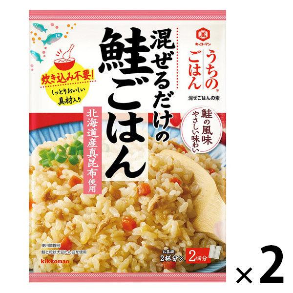 キッコーマン うちのごはん 混ぜご飯の素 鮭ごはん 70ｇ 1セット（1個×2） 料理の素 時短 簡...