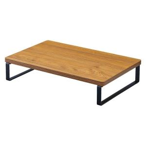 リヒトラブ　MDF机上台　コンパクト（幅390×奥行250mm）ブラウン　A8003-9　1台