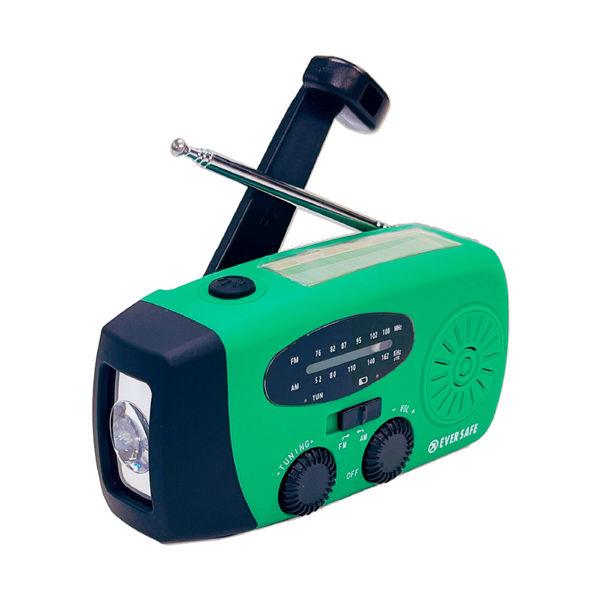 ピースアップ 多機能防災コンパクトラジオライト (グリーン) 10001733GR 1個