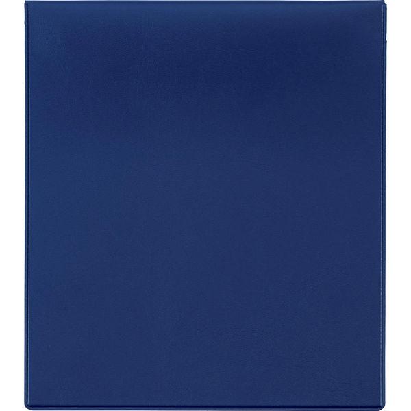 ライオン事務器 マウスパッド ポケット付 MP-186 ダークブルー 805-60 1個