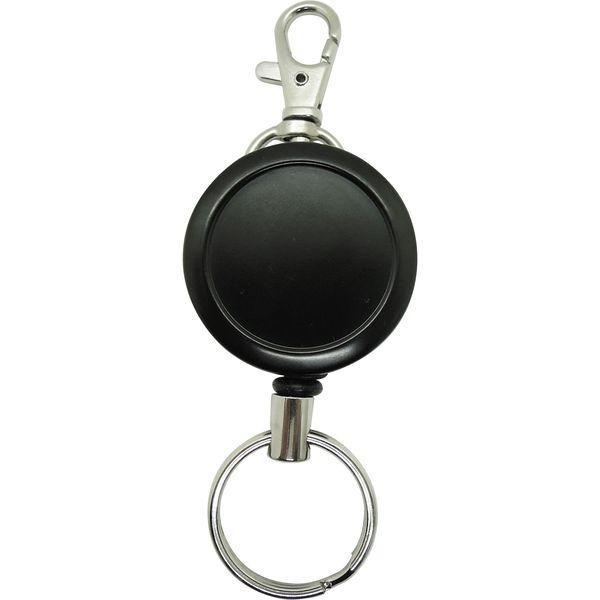 中林製作所 キーバックリール 太PE 80cm キーホルダー付き KR-02 1個