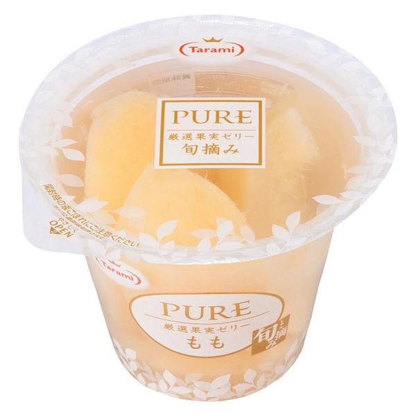 PURE もも 1個 たらみ ゼリー