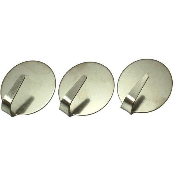 ハイロジック 熱でくっつくフック ダエン 3P 32554 1パック 00032554-001