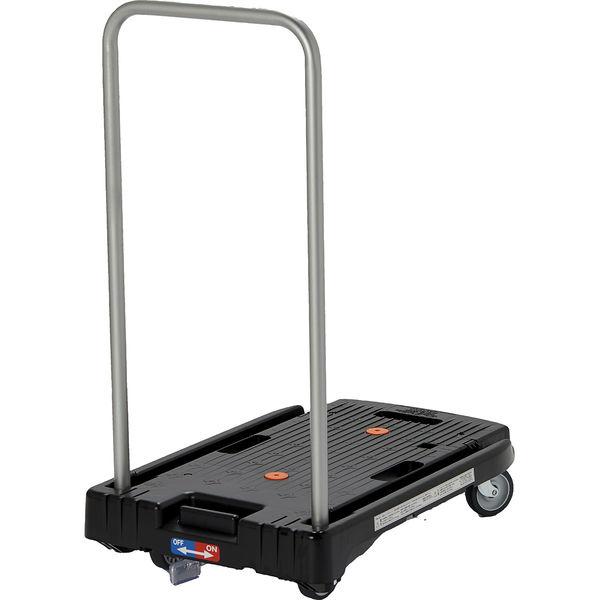 【台車】 トラスコ中山 こまわり君樹脂ST付ブラック MP-6039N2-BK-JS 1台　818-...