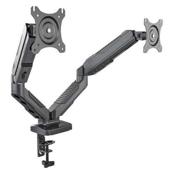JAPANNEXT ガス式液晶ディスプレイアーム クランプ対応 15ー32インチ対応 2ー6.5kg...