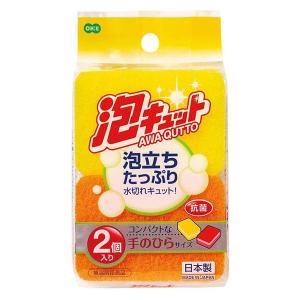 泡キュット ミニスポンジ 2個入 3個 オーエの詳細画像1