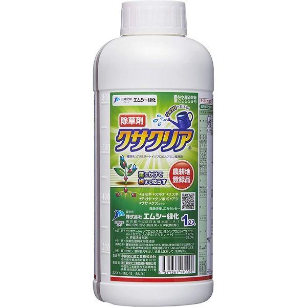 エムシー緑化 クサクリア液剤 1L 4571367110092 1個