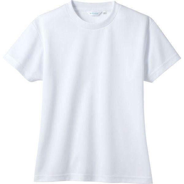 【アウトレット】住商モンブラン Tシャツ 兼用 半袖 袖ネット付 白 4L 2-511 1枚