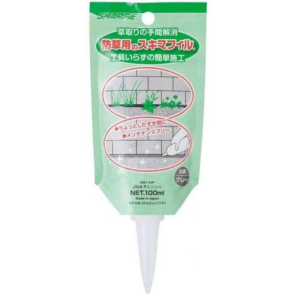 シャープ化学工業 防草用のスキマフィル グレー 905140 1個