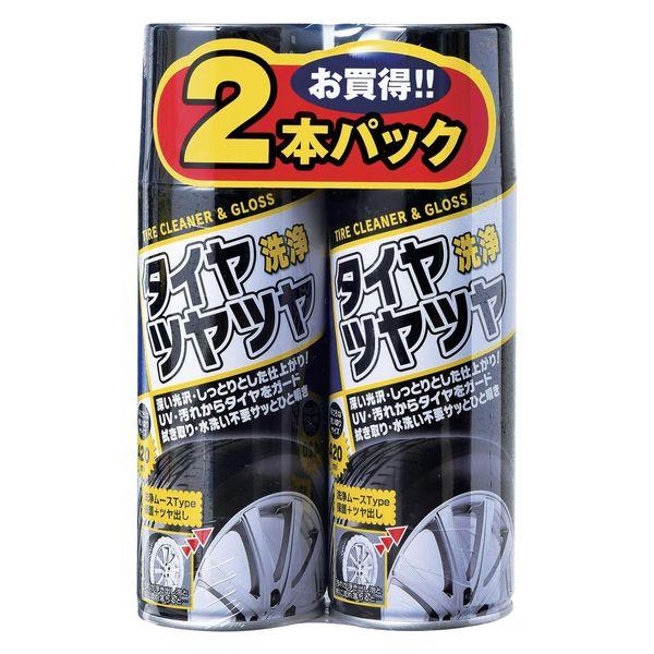 ジョイフル タイヤツヤツヤ泡洗浄 420ml×2 YP891-A 1パック（2本入）