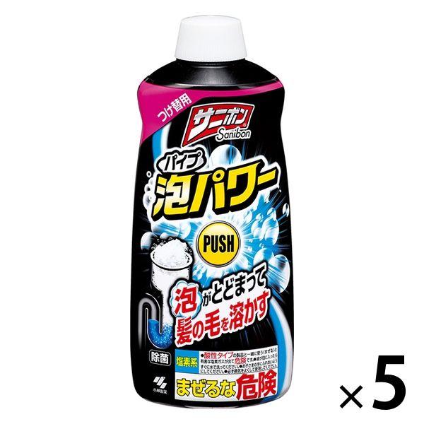 サニボン泡パワーつけ替用 400ml 1セット（5個）小林製薬