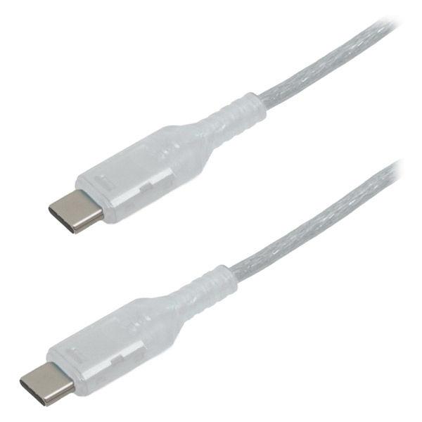 インプリンク クリアTypeーC/TypeーCケーブル1.0mCL IMUSCC100CL 1個