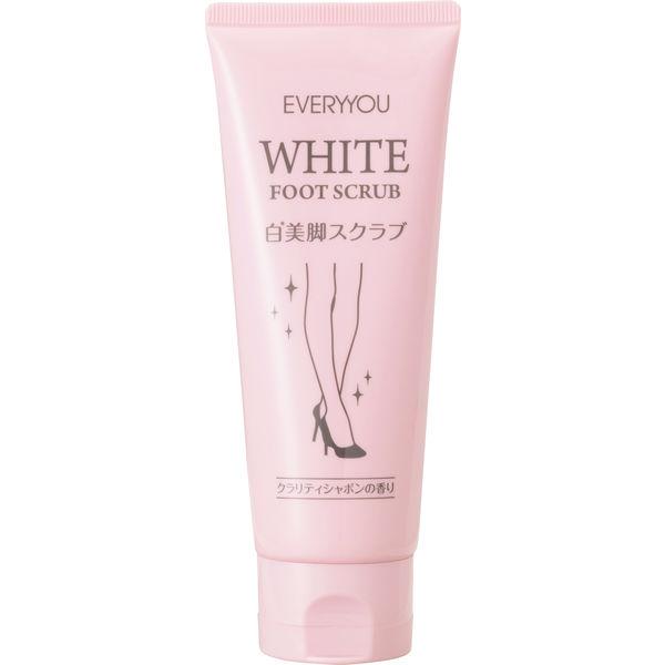 数量限定　EVERYYOU（エブリユー）白美脚スクラブ クラリティシャボンの香り 100g