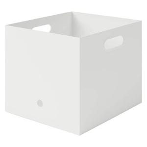 無印良品 再生ポリプロピレン入りファイルボックススタンダード Ａ４用 約幅２５×奥行３２×高さ２４ｃｍ ホワイトグレー 良品計画