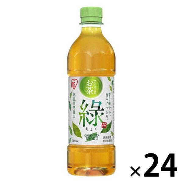緑茶　ペットボトル　アイリスフーズ アイリスのお茶 500ml 1箱（24本入）