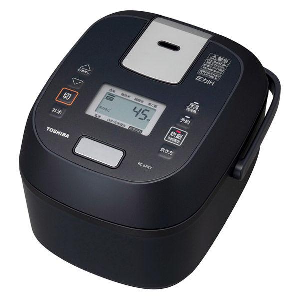 東芝 圧力IH炊飯器 3.5合 ブラック RCー6PXV(K) RC-18VRV(K) 1台