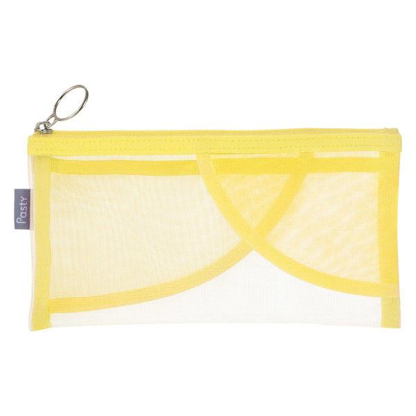 【アウトレット】【Goエシカル】訳あり プラス ペンケース フラットタイプ パスティ メッシュタイプ...