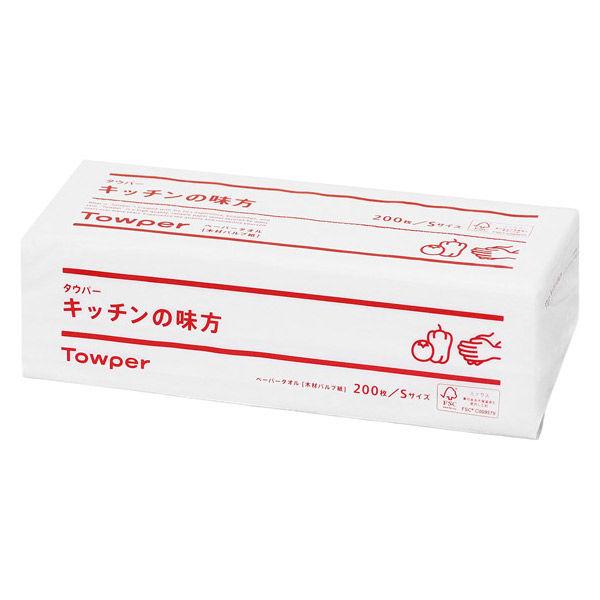 タウパー キッチンの味方S キッチンペーパー キッチンタオル 1個(200枚入)　 日本製紙クレシア