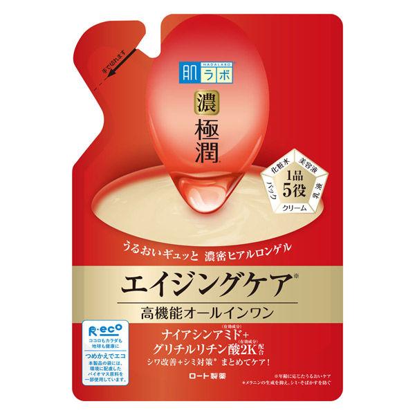 肌ラボ 極潤 ハリパーフェクトゲル つめかえ用 80g ロート製薬