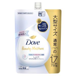 ダヴ（Dove） うるおいホイップ　ボディウォッシュ（ボディソープ） しっとり 詰替 750g【泡タイプ】