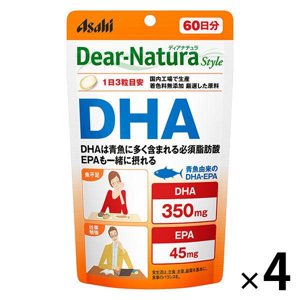 ディアナチュラ（DearーNatura）ＤＨＡ　60日　4個　アサヒグループ食品　サプリメント