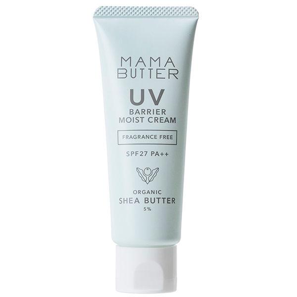 MAMA BUTTER（ママバター） UVバリア モイストクリーム 無香料 SPF27・PA++ 4...