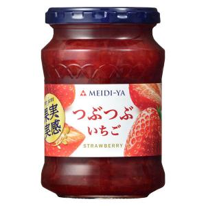 明治屋 果実実感 つぶつぶ いちごジャム 320g 1個 イチゴ 苺