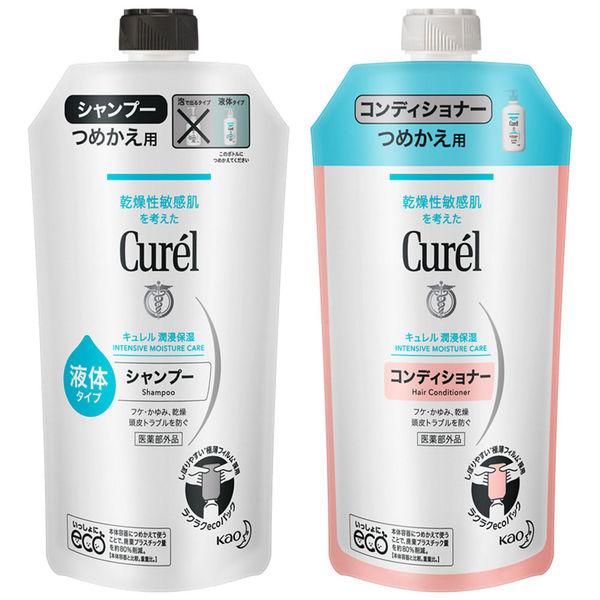 Curel（キュレル） シャンプー 詰め替え 340mL+コンディショナー 340mL 花王　敏感肌...