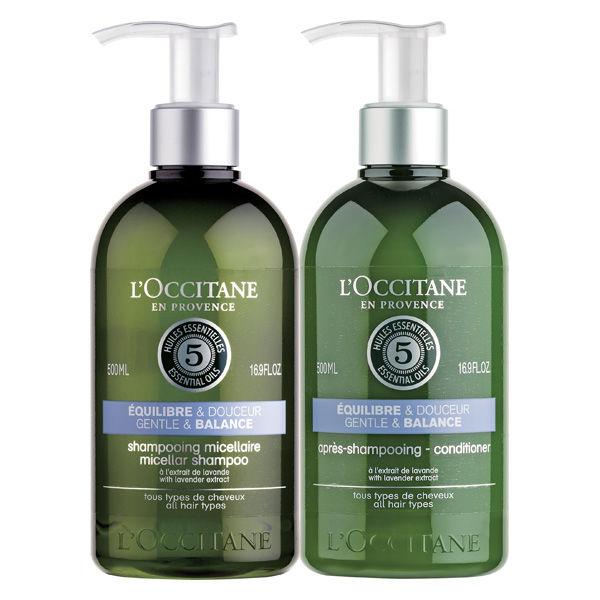 L’OCCITANE（ロクシタン）ファイブハーブス バランシング コンボ（シャンプー 500mL+コ...