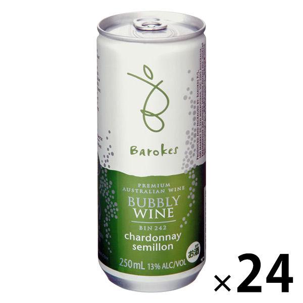 【セール】バロークス スパークリング 缶タイプ 白ワイン 250ml×24缶
