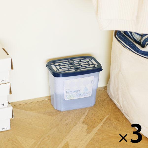 【LOHACO先行発売】除湿剤 4-8ヶ月 （800ml×3個パック）×3 Dehumidify a...