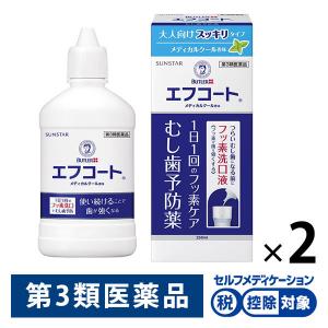 エフコート フッ素 洗口液 メディカルクール香味 250ml 2箱セット ★控除★  虫歯予防薬【第3類医薬品】｜LOHACO by アスクル