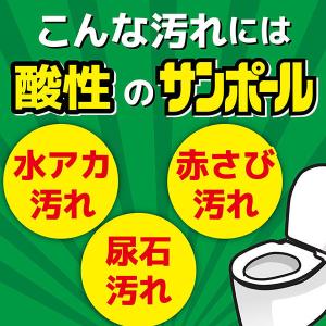 サンポール トイレ クリーナー 掃除 洗剤 便...の詳細画像2