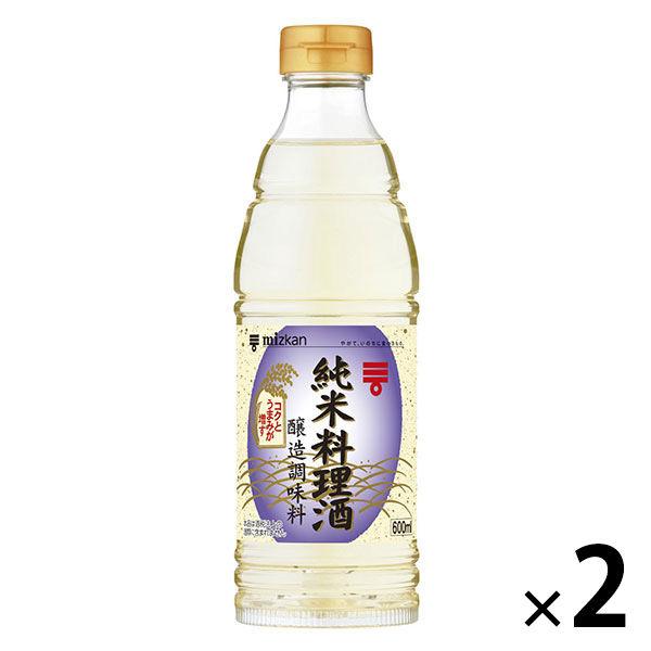 ミツカン 純米料理酒 600ml 763160 2本