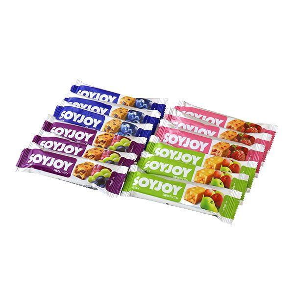 ソイジョイ フルーツ系シリーズアソート　12本セット(3種のレーズン・2種のアップル・ストロベリー・...