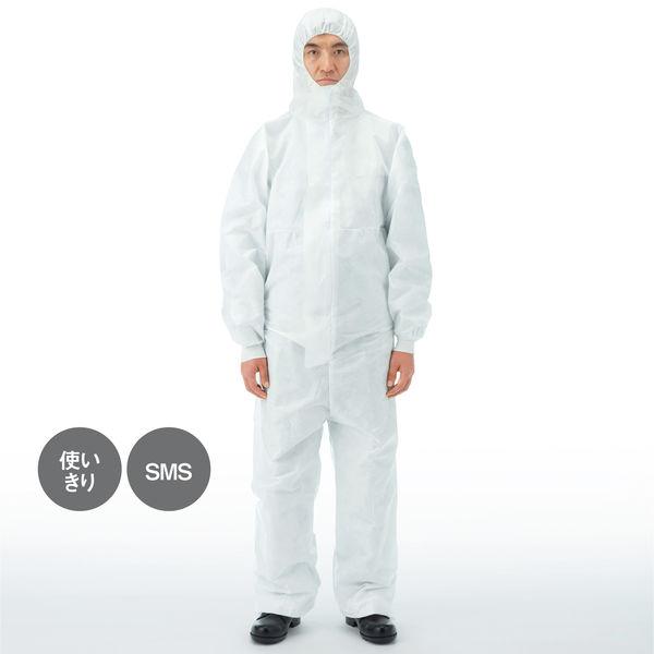 【防護服】 スリーエム ジャパン 3M 化学防護服 4520 (Lサイズ） ホワイト 1箱（20着入...
