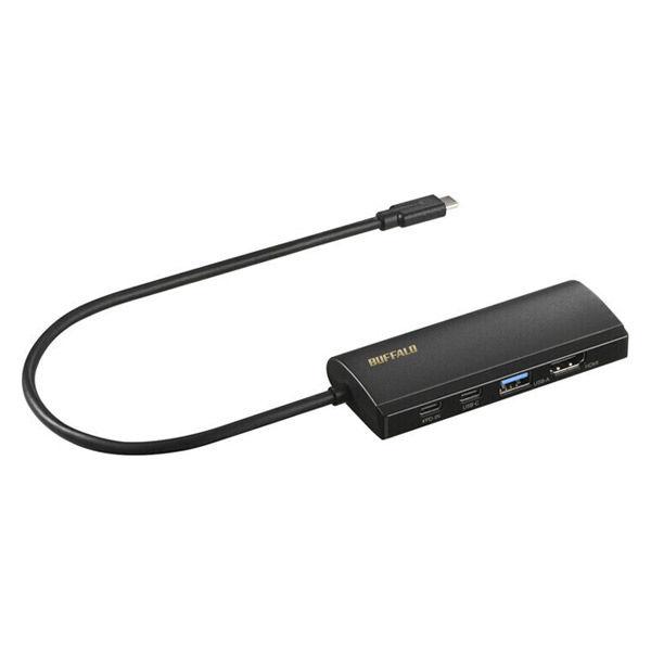 バッファロー ドッキングステーション Type-C接続 HDMI×1 LANポート×1 Type-C...