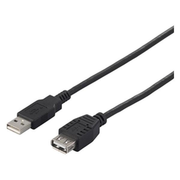 バッファロー USB2.0延長ケーブル(A to A) 3m ブラック BSUAA230BK 1本