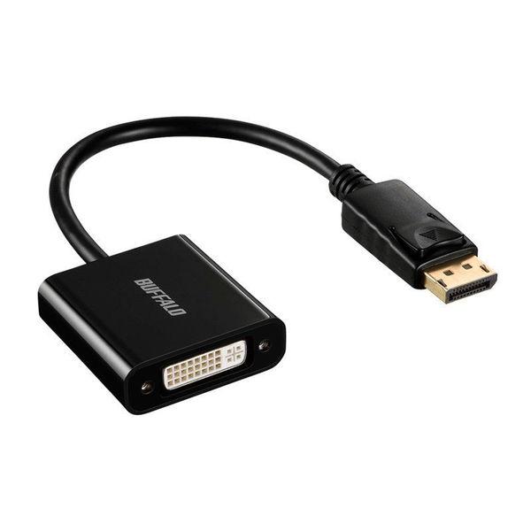 バッファロー DisplayPort-DVI変換アダプタ ブラック BDPDVBK