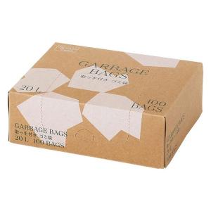 (セール)ゴミ袋 半透明 取っ手付き BOXタ...の詳細画像1
